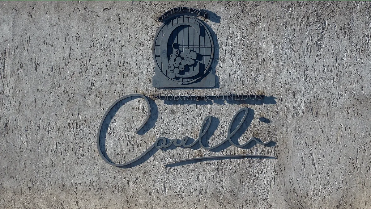 Muro con la firma Carelli